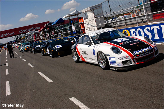 Pit lanes at the first GT3 Race in 2005